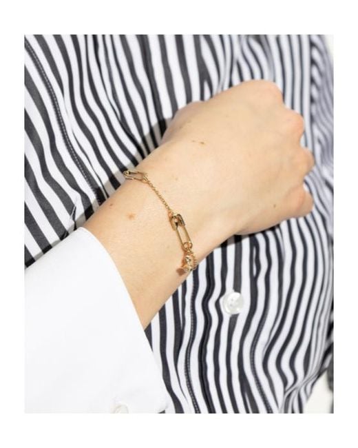 Vivienne Westwood White Charm Bracelet