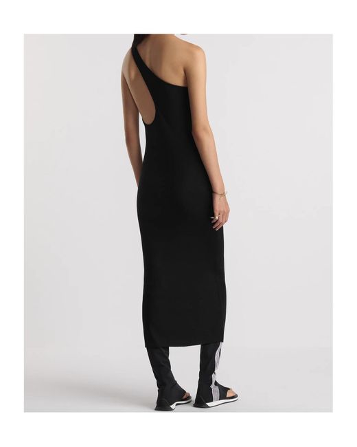 Dior Women's Blue Mid-Length Asymmetric Dress