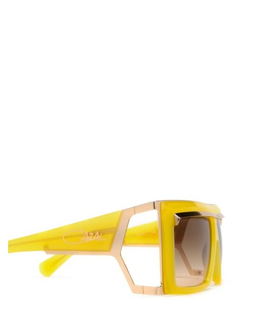 Cazal Yellow Logo Sunglasses for men