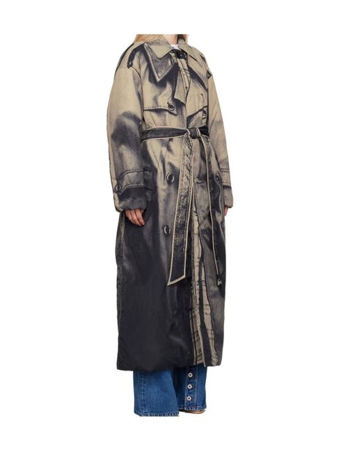 Jean Paul Gaultier Multicolor 'The Trompe L'Œil' Trench Coat