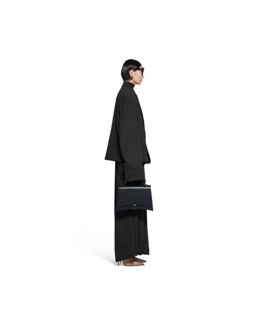 Balenciaga Black Folded Tailored Jacket