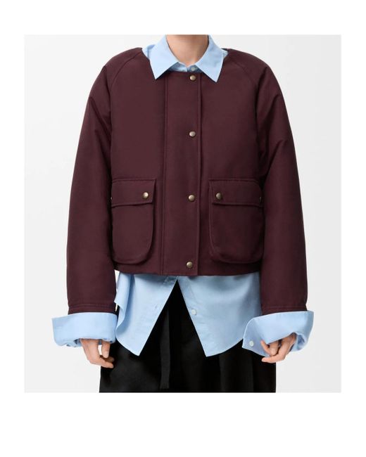Loewe Purple Long-Sleeved Jacket