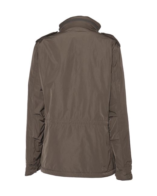 Aspesi Brown Long-Sleeved Casual Jacket for men
