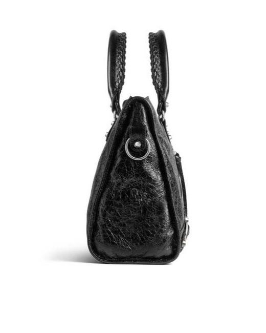 Balenciaga Black Le City Medium Tote Bag