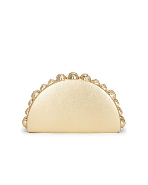 Cult Gaia Natural Logo Clutch