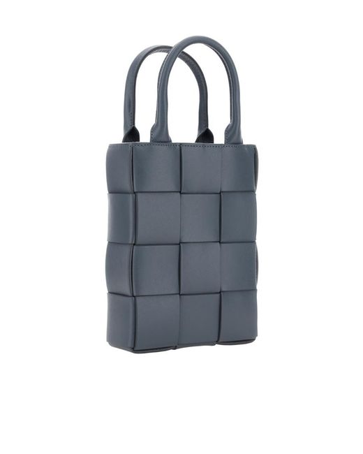 Bottega Veneta Blue Logo Shoulder Bag for men
