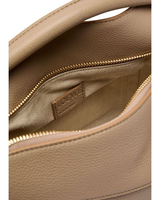 Loewe Natural Puzzle Edge Small Leather Shoulder Bag