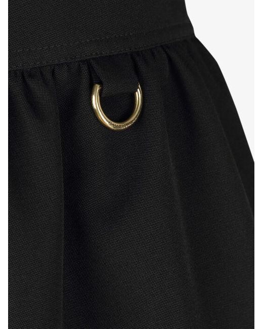 Givenchy Black Puffy Bermuda Shorts