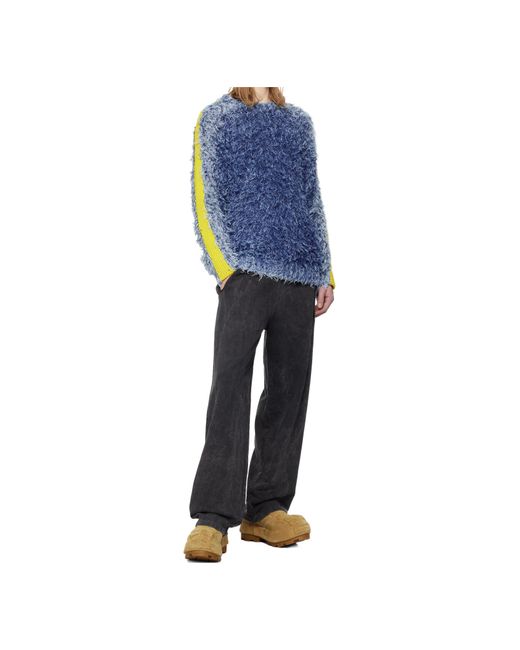 DIESEL Blue K-Damon Sweater for men