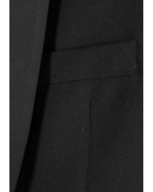 ERMANNO FIRENZE Black Long-Sleeve Blazer