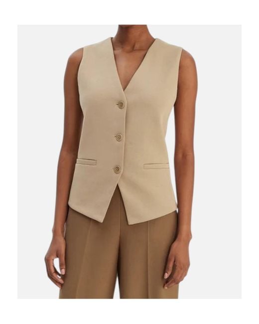 Weekend by Maxmara Green Wkdpoggio V-Neck Gilet