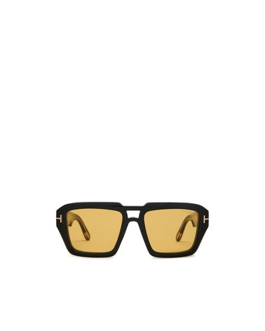 Tom Ford Metallic Icon Aviator-Style Sunglasses