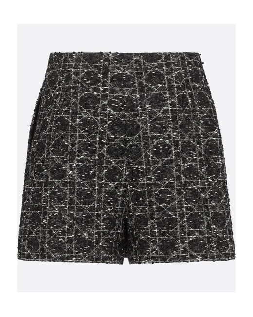 Dior Gray Plaid Culottes