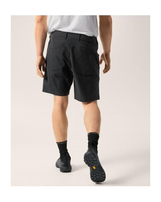 Arc'teryx Black Kragg Cotton Short 9' for men