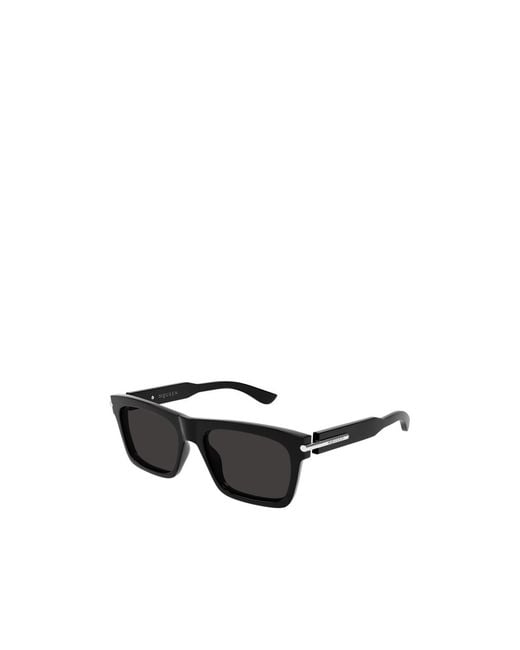 McQueen Black Eyewear Square Frame Sunglasses for men