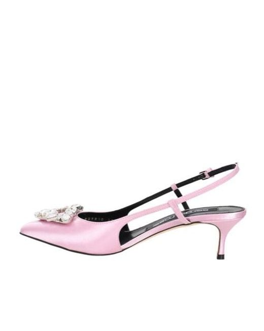 Sergio Rossi Pink 50Mm Sr. Godiva Pumps