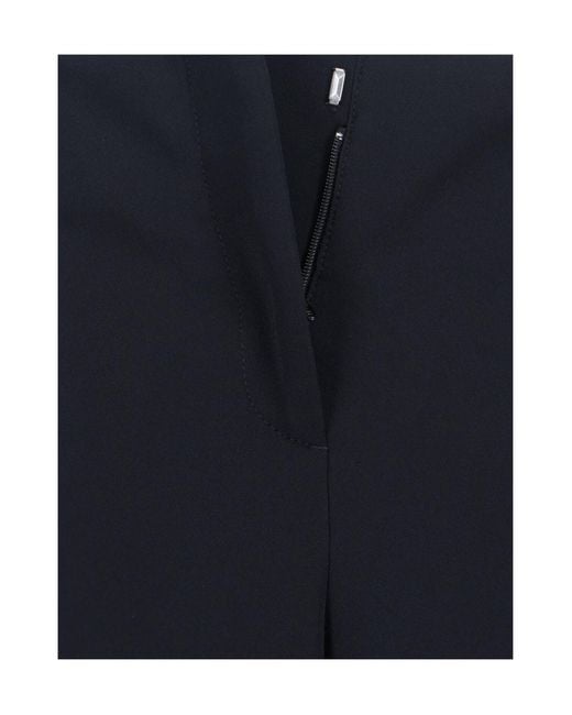 Ermanno Scervino Blue Wide-Leg Pants