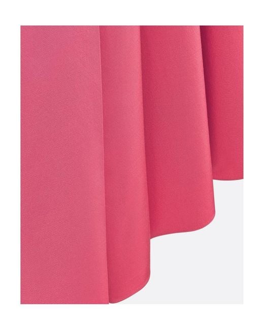 Dior Pink Mid-Length Pleated Skirt