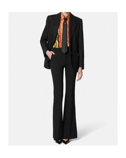 Versace Multicolor Pure Silk Shirt
