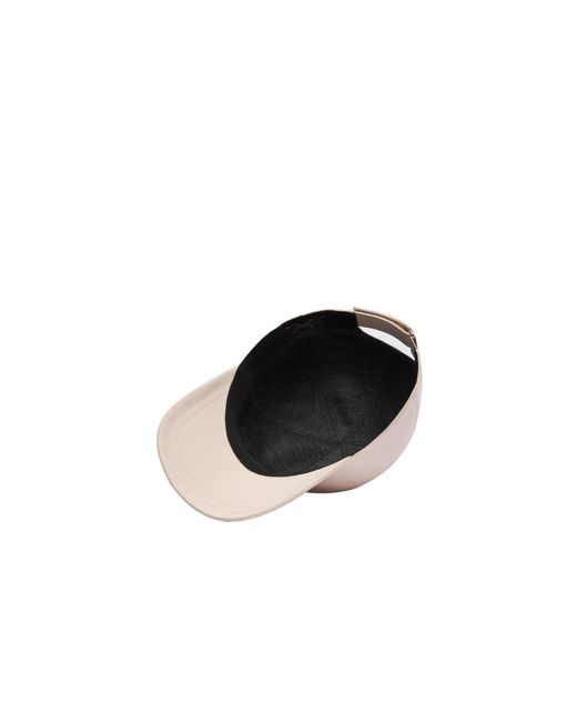Brioni Natural Logo Embroidered Baseball Cap for men