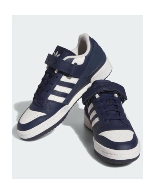 Adidas Originals Blue Sneaker Forum Low for men