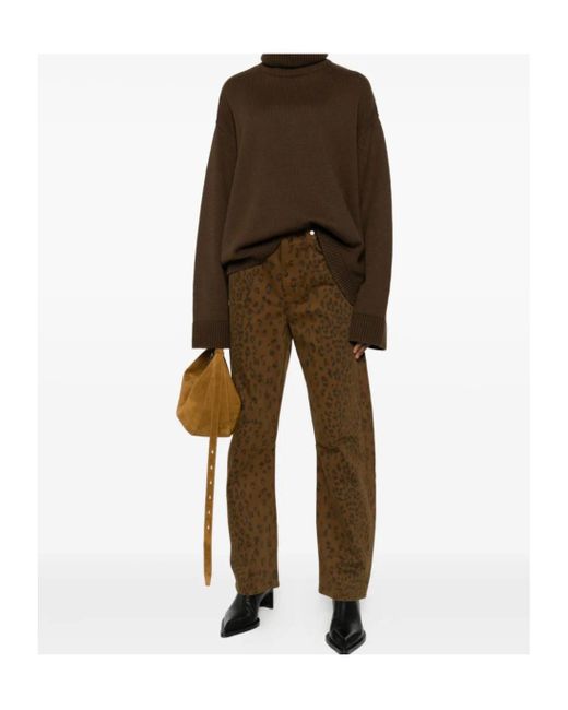 Citizens of Humanity Brown Miro Patterned Jeans