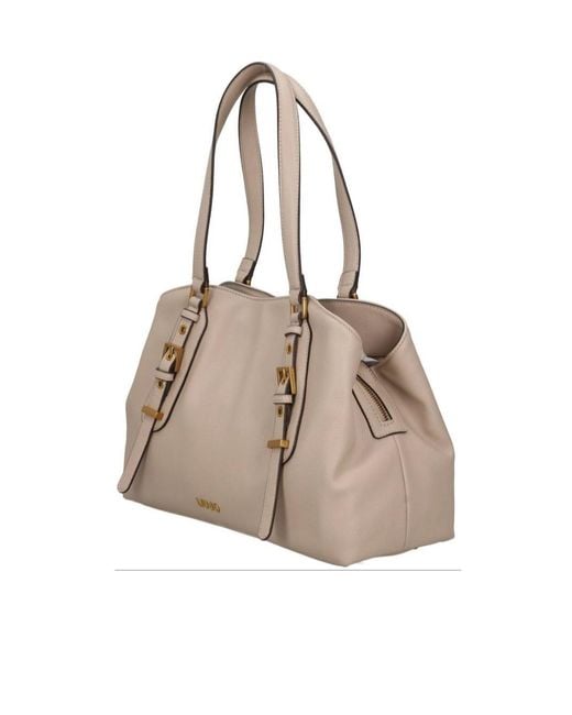 Liu Jo Natural Zipped Satchel Bag