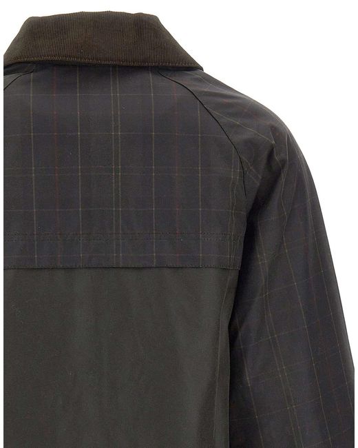 Barbour Black Long-Sleeved Casual Jacket