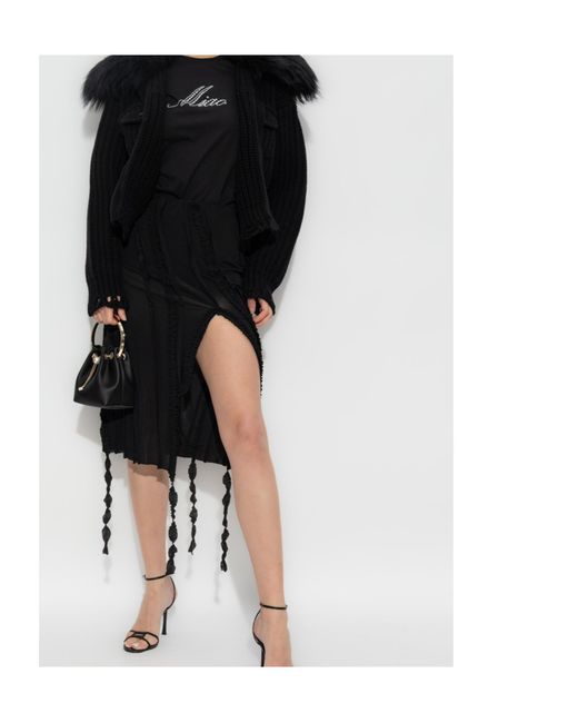 Blumarine Black Long Sleeve Cardigan