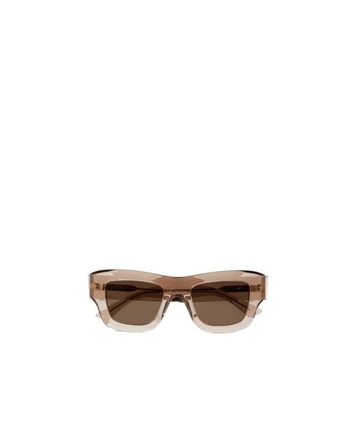 Bottega Veneta Multicolor Eyewear Ultrathin Squared Sunglasses