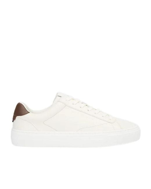 Tommy Hilfiger Natural Round-Toe Sneakers for men