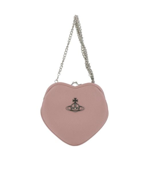 Vivienne Westwood Belle Heart Frame Purse in Pink | Lyst