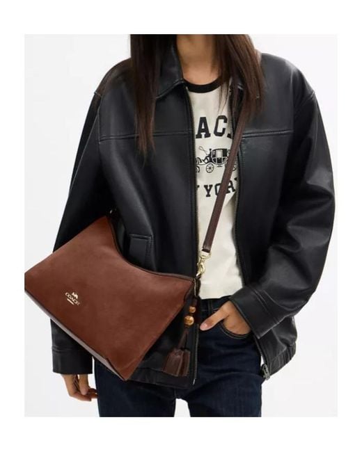 COACH Legacy Tassel Shoulder Bag Black Style-19889 OLD COACH 