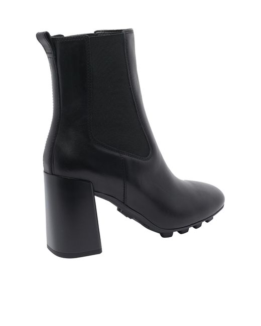 Hogan Black Pump Booties