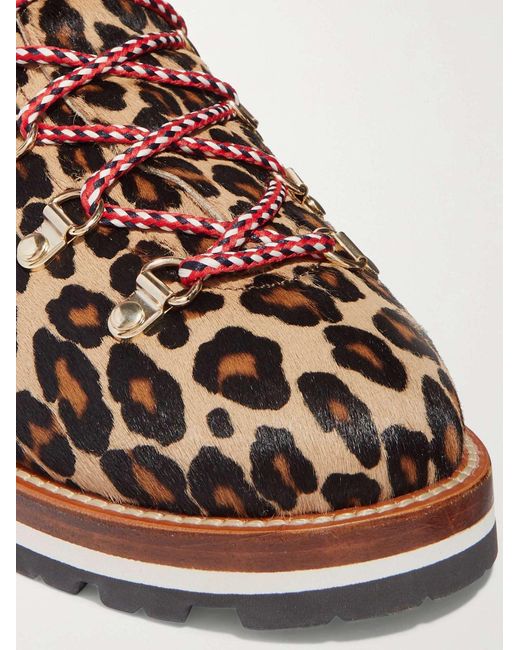 Moncler Brown Blanche Short Boots