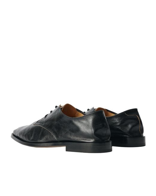 Our Legacy Black Collapsing Consultant Derby Shoes for men
