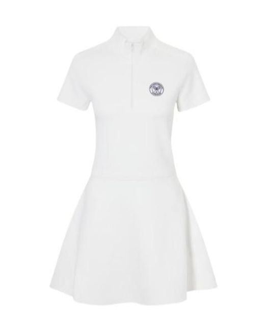 Polo Ralph Lauren White Short-Sleeved Mini Dress