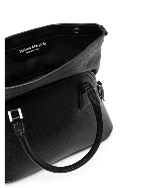 Maison Margiela Black 5Ac Classique Micro Tote Bag
