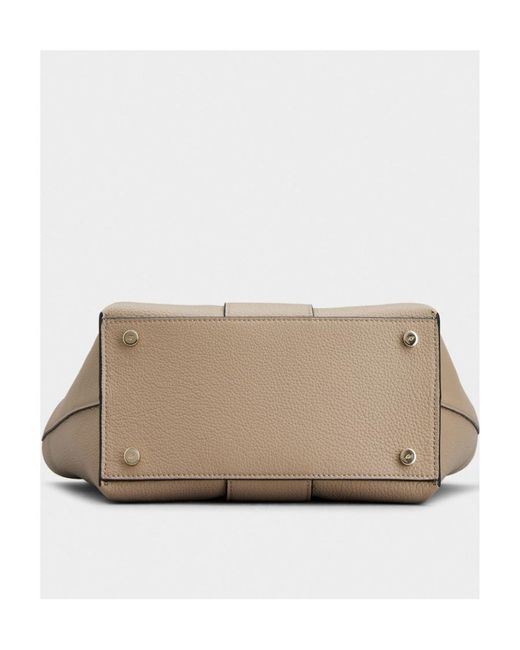 Roger Vivier Natural Viv' Choc Mini Shopping Bag