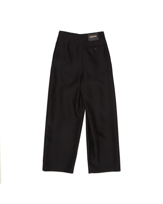 Loewe Black Belted Trousers