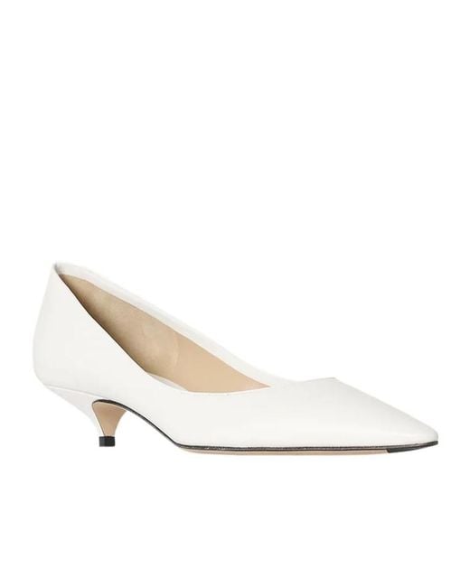 The Row Natural Liisa Kitten Two Heel Pumps
