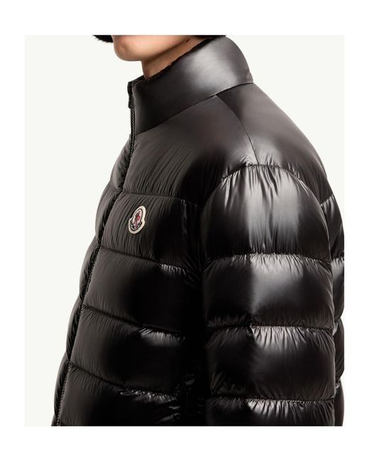 Moncler Black Sergesta Packable Short Down Jacket for men