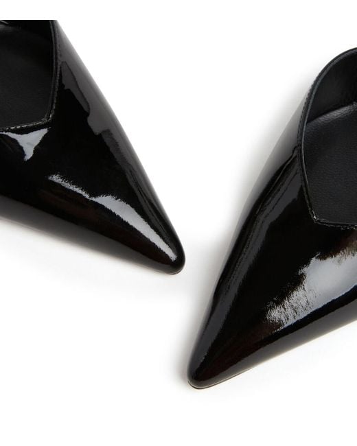 Stuart Weitzman Black Logo High Heels