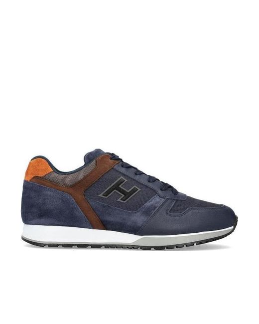 Hogan Blue H321 Low-Top Sneakers for men