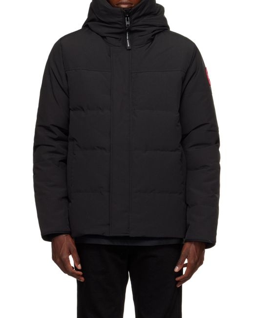 Canada Goose Black Macmillan Hooded Parka for men