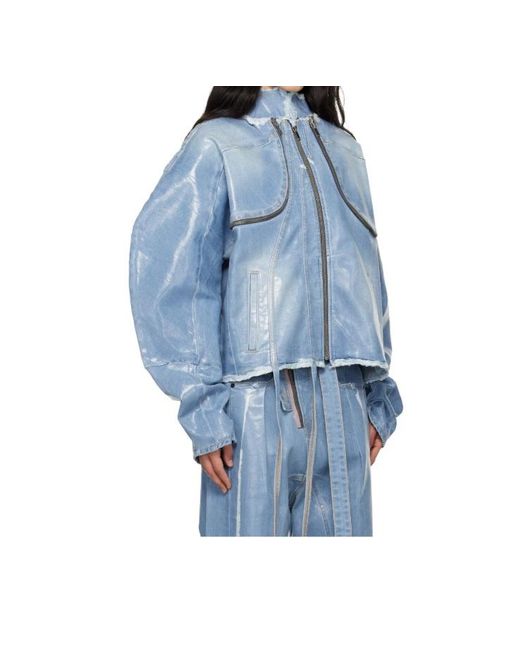 OTTOLINGER Blue Long-Sleeved Casual Jacket