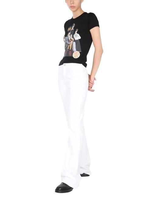 Raf Simons Black Family Portrait Printed T-Shirt