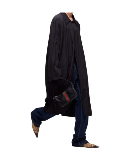 Gucci Blue Faille Coat for men