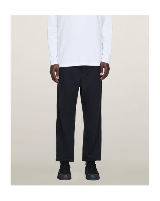 Y-3 Black Ft Track Pants for men