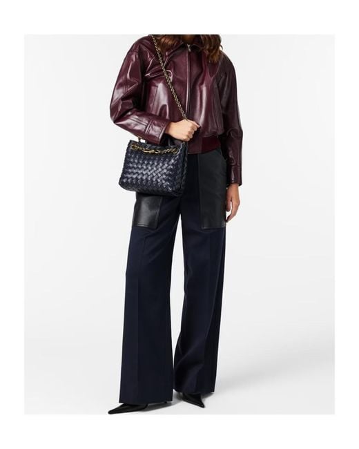 Bottega Veneta Blue Pocket Detail Track Pants